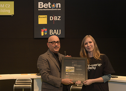 Mr Ibrahim Jaidah and Student Ksenia Kirpikova