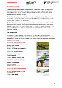 Final Press release AWA 1 Final Press release AWA 1